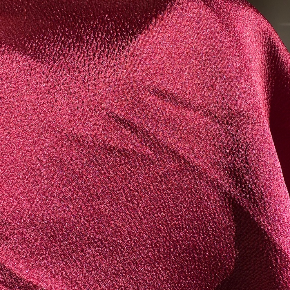 Shinestar Burgundy V-Neck Spaghetti Strap Camisole - Picture 7 of 7